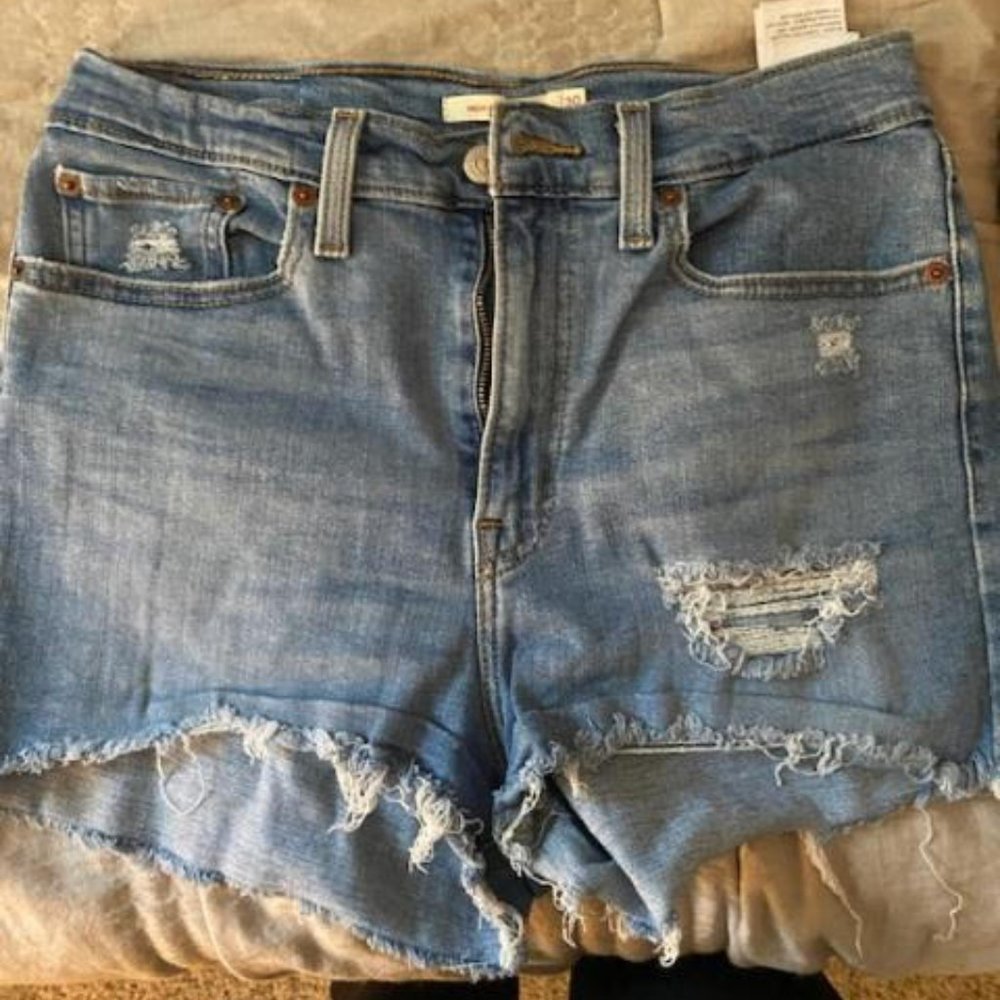 Levis High Rise Shorts